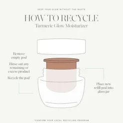 KORA Organics Refill - Turmeric Glow Moisturizer 50 ml