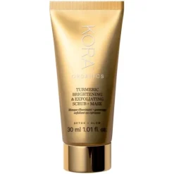 KORA Organics Turmeric Brightening & Exfoliating Scrub & Mask 30 ml