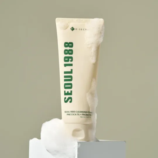 K-Secret SEOUL 1988 Cleansing Foam Pine Cica 1% + Probiotics 150 ml