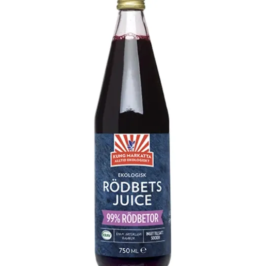 Kung Markatta Rödbetsjuice KRAV 750 ml