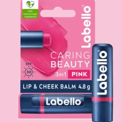 Labello Läppbalsam Caring Beauty Pink 4,8 g