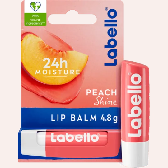 Labello Peach Shine