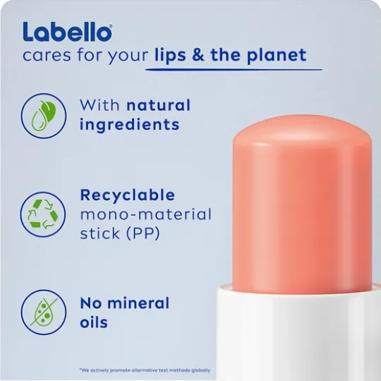 Labello Peach Shine