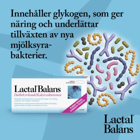 Lactal Balans Vagitorium 7 st