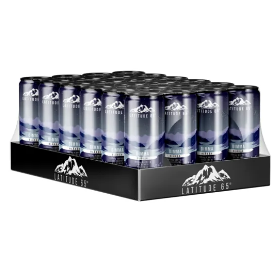 Latitude 65 Dimma Blåbär 24 x 330 ml