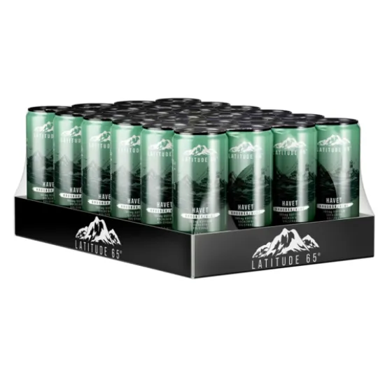 Latitude 65 Havet Krusbär/Kiwi 24 x 330 ml