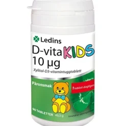 Ledins D-vita Kids 10 ug 90 tabletter