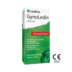 Ledins GynoLedin 8 vaginaltabletter