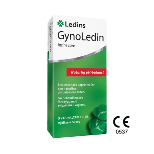 Ledins GynoLedin 8 vaginaltabletter