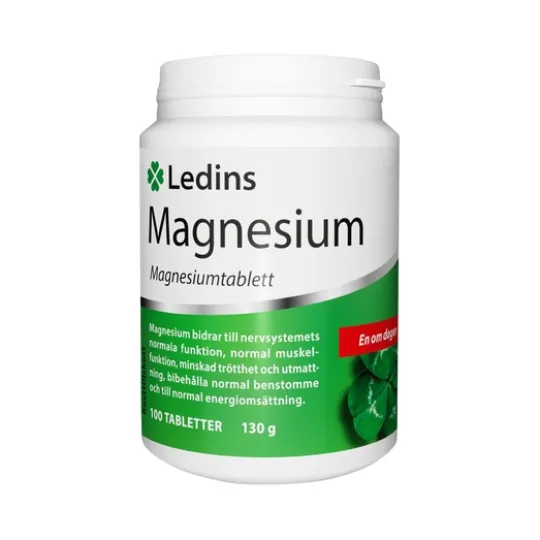 Ledins Magnesium 250 mg 100 tabletter