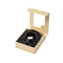 Lenoites Blowout Tie in Mulberry Silk Black Large