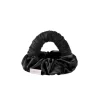 Lenoites Blowout Tie in Mulberry Silk Black Small