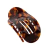 Lenoites Eco-Friendly Flat Hair Clip Bronze Leopard