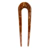 Lenoites Eco-Friendly French Hair Pin Cocoa Brown