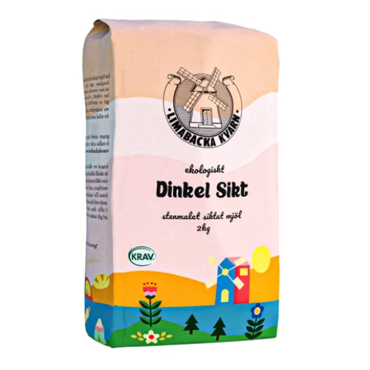 Limabacka Kvarn Dinkelmjöl Siktat 2 kg