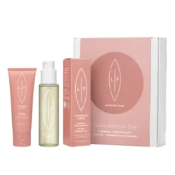 Lip Intimate Care Vulva Balance Duo Moisturising Cleansing Oil Prebiotic + Lip Balm