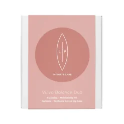 Lip Intimate Care Vulva Balance Duo Moisturising Cleansing Oil Prebiotic + Lip Balm