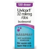 Livicort nässpray 32 mikrogram/dos 120 st
