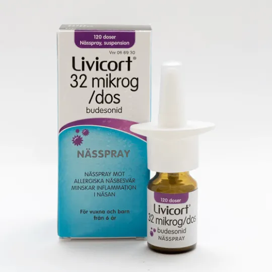 Livicort nässpray 32 mikrogram/dos 120 st