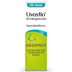 Livostin nässpray, suspension 50 mikrogram/dos, 150 doser