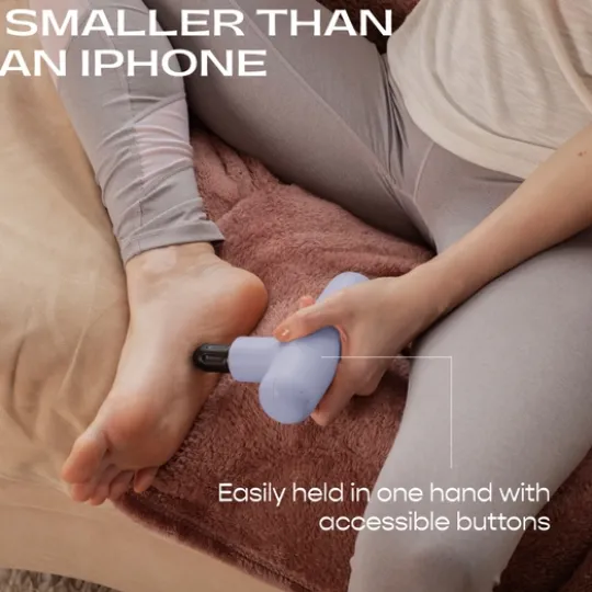 Lola Massage Gun Baby Blue