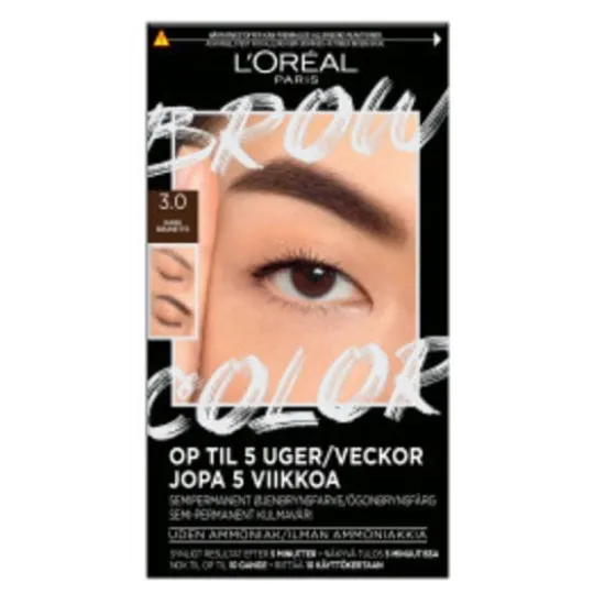L'Oréal Paris Brow Color Kit Dark Brunette 3.0
