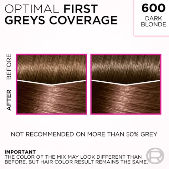 L'Oréal Paris Casting Crème Gloss Semi-Permanent Hårfärg 600 Dark Blonde