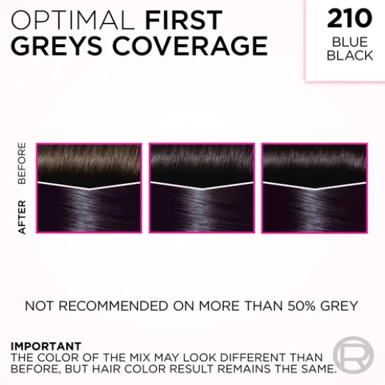 L'Oréal Paris Casting Crème Gloss Semi-Permanent Hårfärg 210 Blue Black