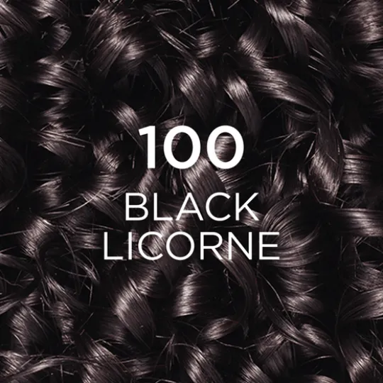 L'Oréal Paris Casting Crème Gloss Semi-Permanent Hårfärg 100 Black Licorne