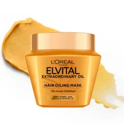 L'Oréal Paris Elvital Extraordinary Oil Hårinpackning för färgat hår 300 ml