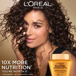 L'Oréal Paris Elvital Extraordinary Oil Hårinpackning för färgat hår 300 ml