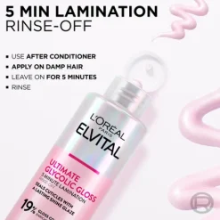 L'Oréal Paris Elvital Glycolic Gloss Injection Treatment 200 ml