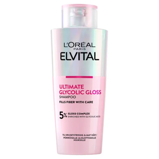 L'Oréal Paris Elvital Glycolic Gloss Schampo 200 ml