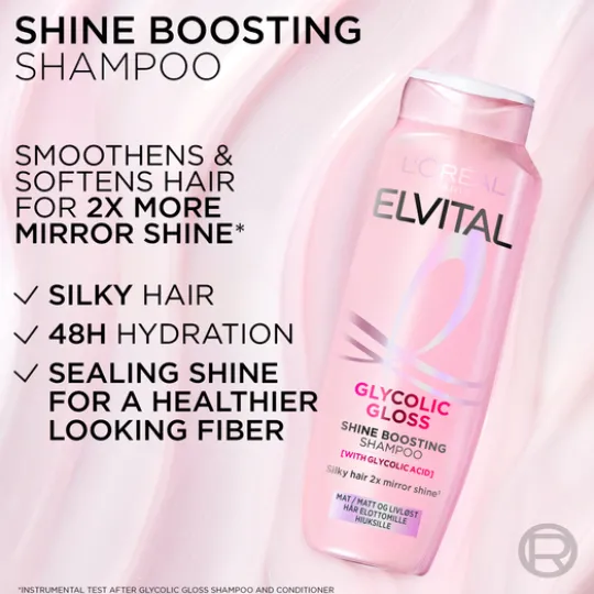 L'Oréal Paris Elvital Glycolic Gloss Shampoo 250 ml