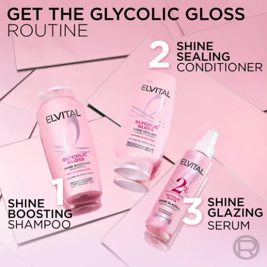 L'Oréal Paris Elvital Glycolic Gloss Shampoo 250 ml