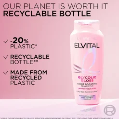 L'Oréal Paris Elvital Glycolic Gloss Shampoo 250 ml