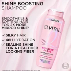 L'Oréal Paris Elvital Glycolic Gloss Shampoo 400 ml