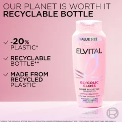 L'Oréal Paris Elvital Glycolic Gloss Shampoo 400 ml
