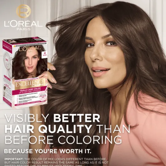 L'Oréal Paris Excellence Creme Permanent Hårfärg 5 Natural Light Brown