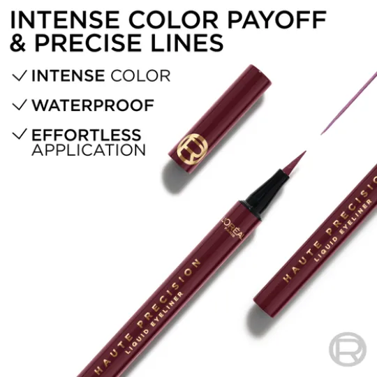 L'Oréal Paris Haute Precision Flytande Eyelinerpenna 050 Bordeaux Cashmere 1 ml