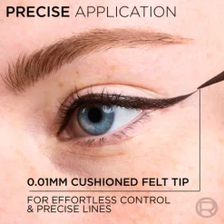 L'Oréal Paris Haute Precision Flytande Eyelinerpenna 020 Brun Leather 1 ml