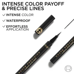 L'Oréal Paris Haute Precision Flytande Eyelinerpenna 010 Noir Silk 1 ml