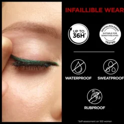 L'Oréal Paris Infaillible Grip 36H Gel Automatic Eyeliner 001 Intense Black 1 g
