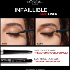 L'Oréal Paris Infaillible Grip 36H Gel Automatic Eyeliner 001 Intense Black 1 g