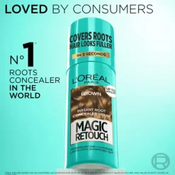 L'Oréal Paris Magic Retouch Direktverkande Hårfärg 1 Black 75 ml