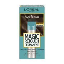 L'Oréal Paris Magic Retouch Permanent Direktverkande Hårfärg 4 Dark Brown