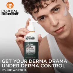 L'Oréal Paris Men Expert Derma Control Rengöringsgel för ansiktet 260 ml