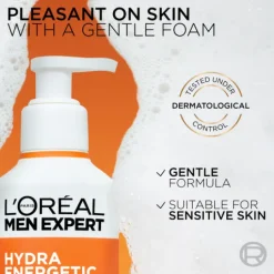 L'Oréal Paris Men Expert Hydra Energetic Vitamin C Rengöring för normal hud 260 ml