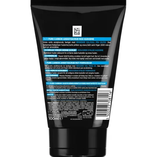 L'Oréal Paris Men Expert Pure Characoal Scrub 100 ml