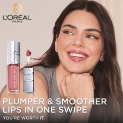 L'Oréal Paris Plump Ambition Hyaluron Lip Oil läppolja 380 Rouge In Love 5 ml